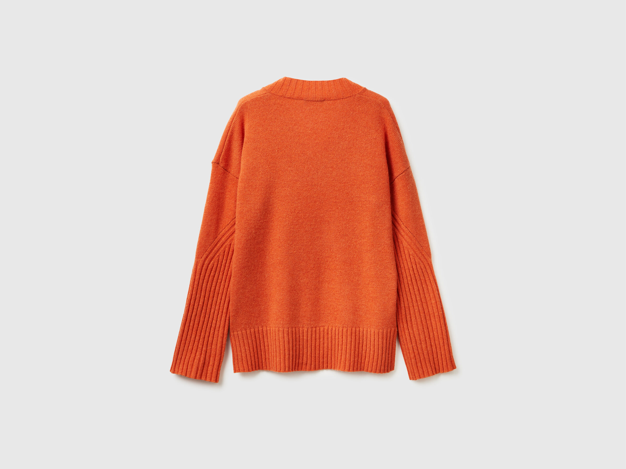 V NECK SWEATER L/S Women image number 2